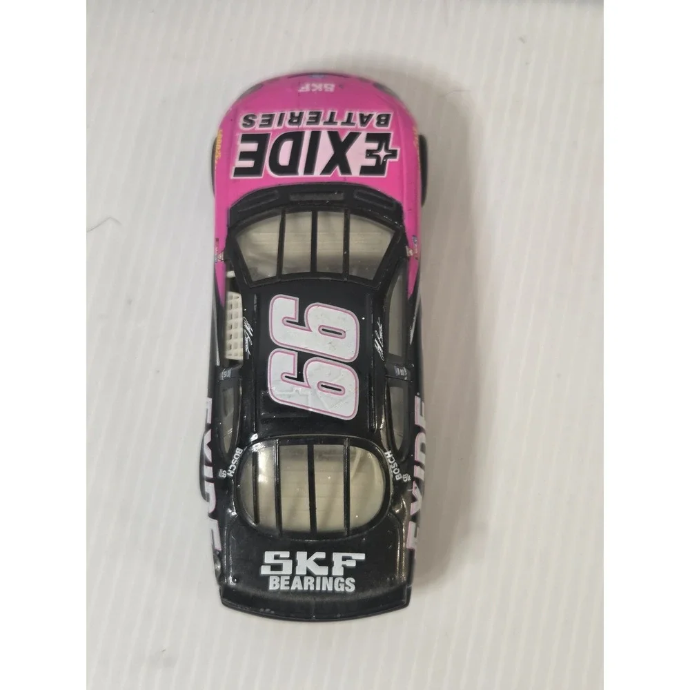 Mattel Diecast Car 1:64 Pink/Black Fair 1999 Jeff Burton #99 Exide Ford Taurus